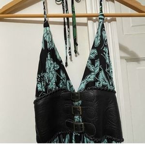 Sky maxi dress worn couple times. Beautiful detail and fabric.